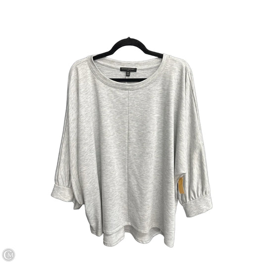 Top Long Sleeve By Banana Republic In Grey, Size: Xxl