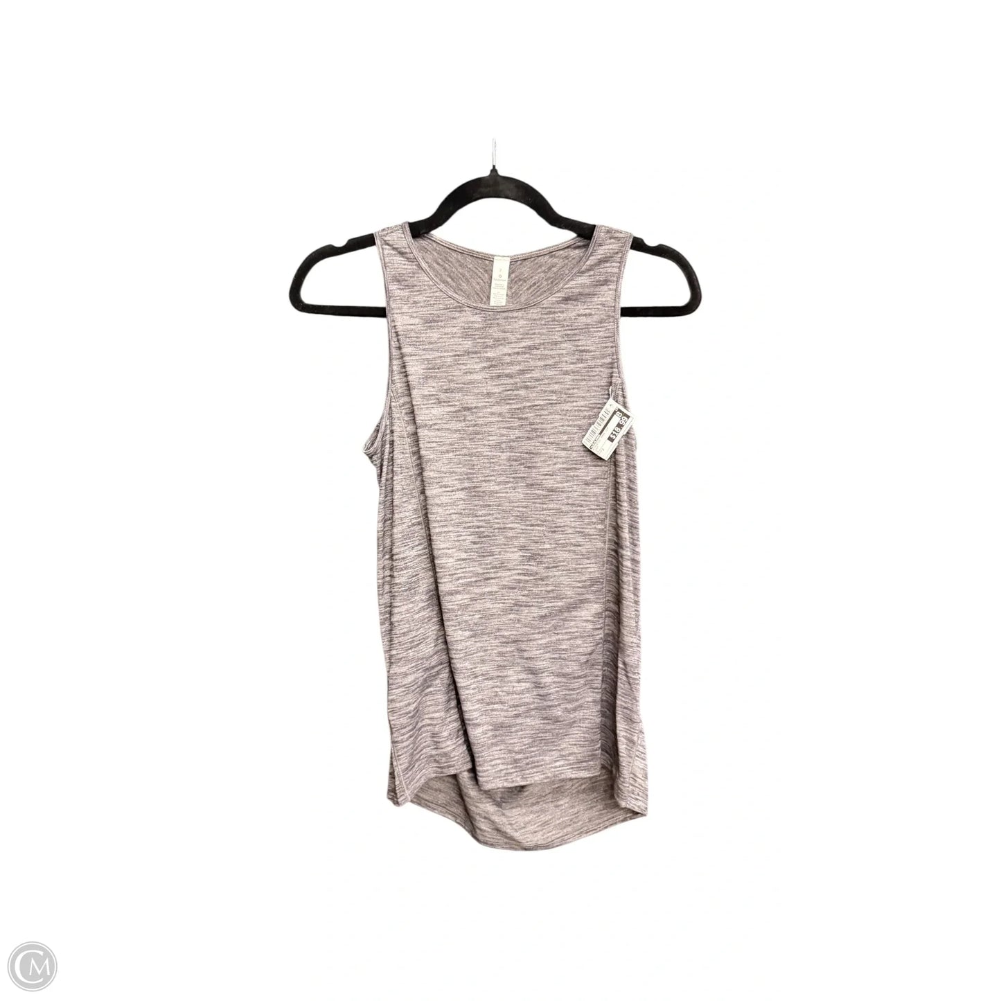 Athletic Tank Top By Lululemon In Grey, Size: 2