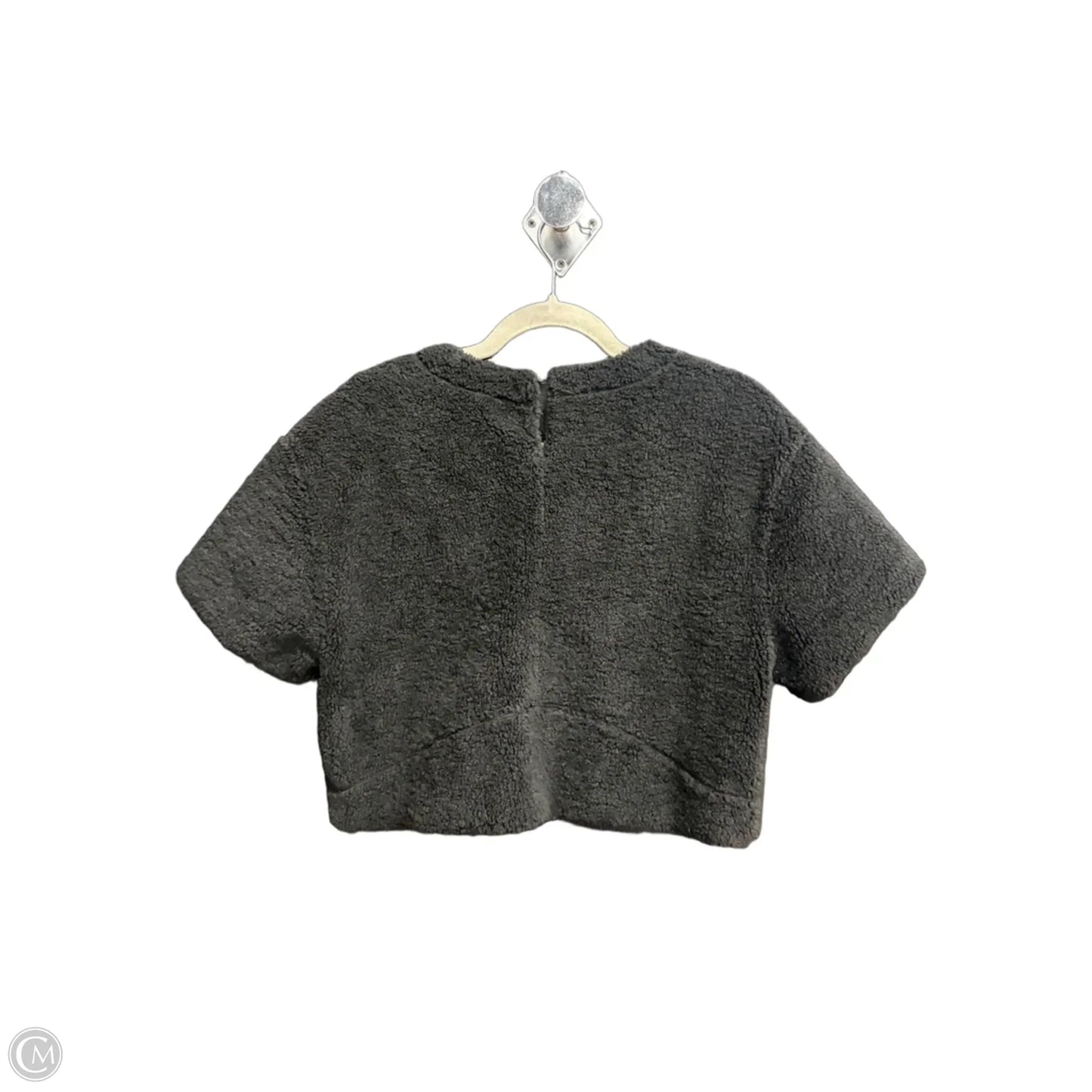 Athletic Top Short Sleeve By Lululemon In Black, Size: 10