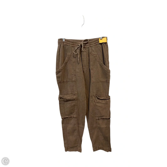 Pants Linen By Free People In Brown, Size: S