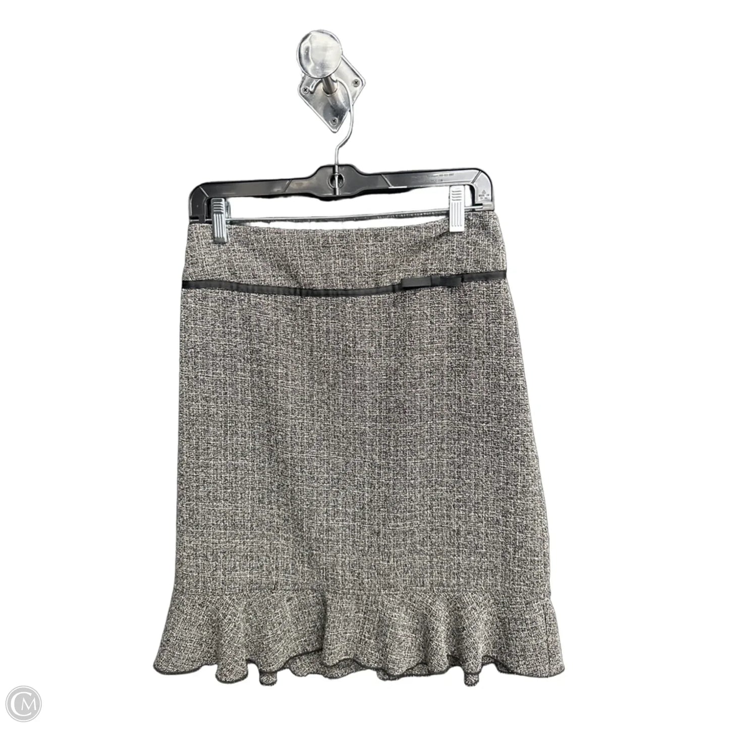 Skirt Midi By Tracy Evans In Black & White, Size: 6
