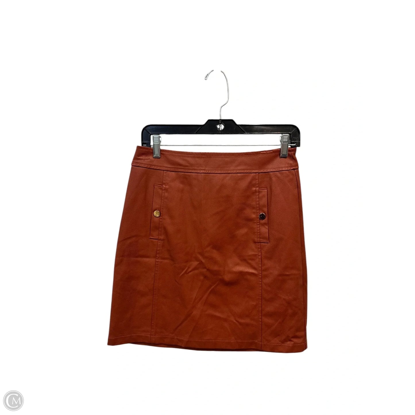 Skirt Mini & Short By Loft In Orange, Size: 2