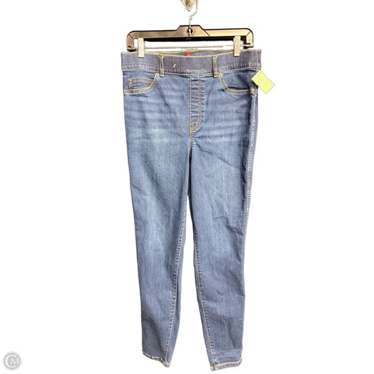 Jeans Skinny By Spanx In Blue Denim, Size: L