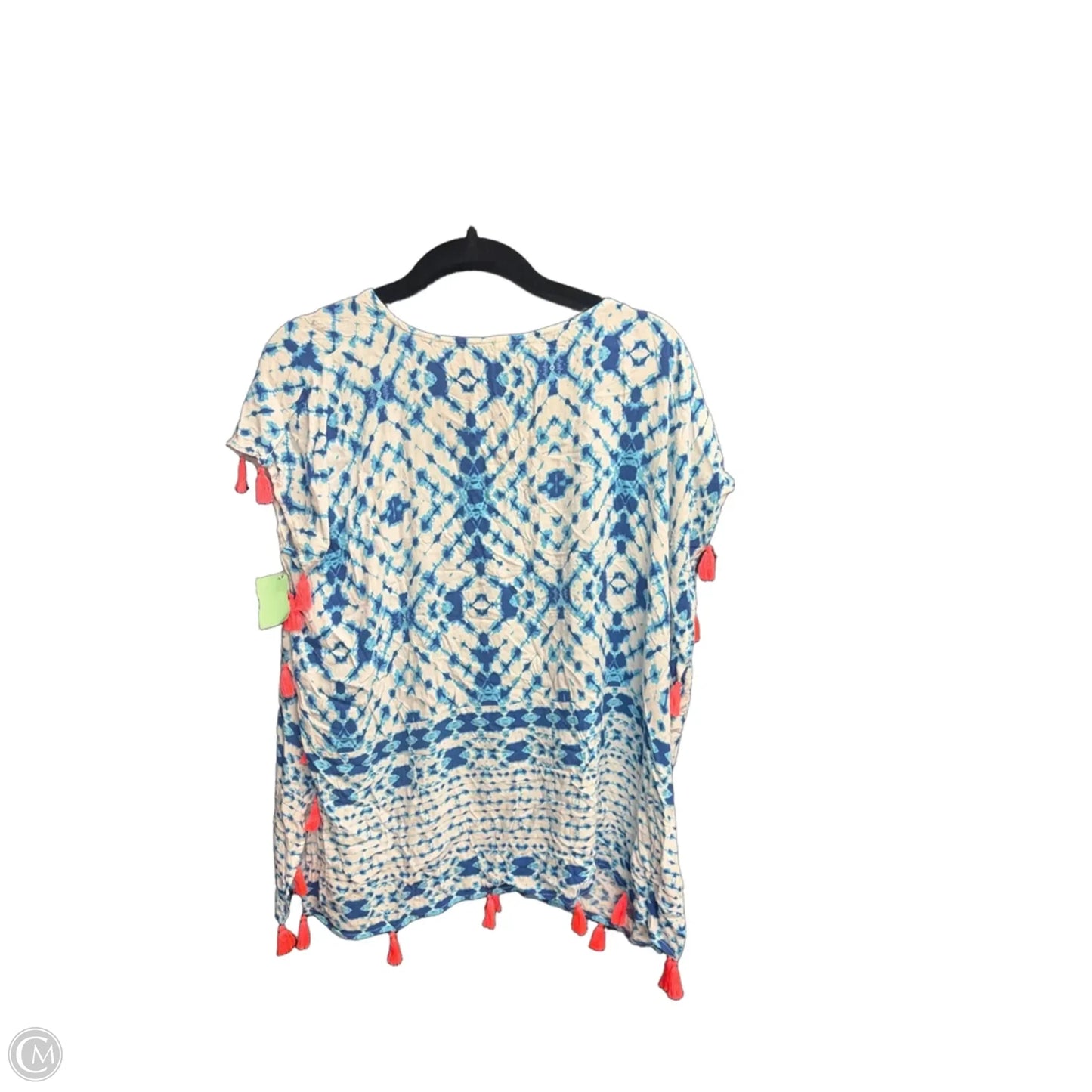 Top Short Sleeve By Clothes Mentor In Tie Dye Print, Size: S