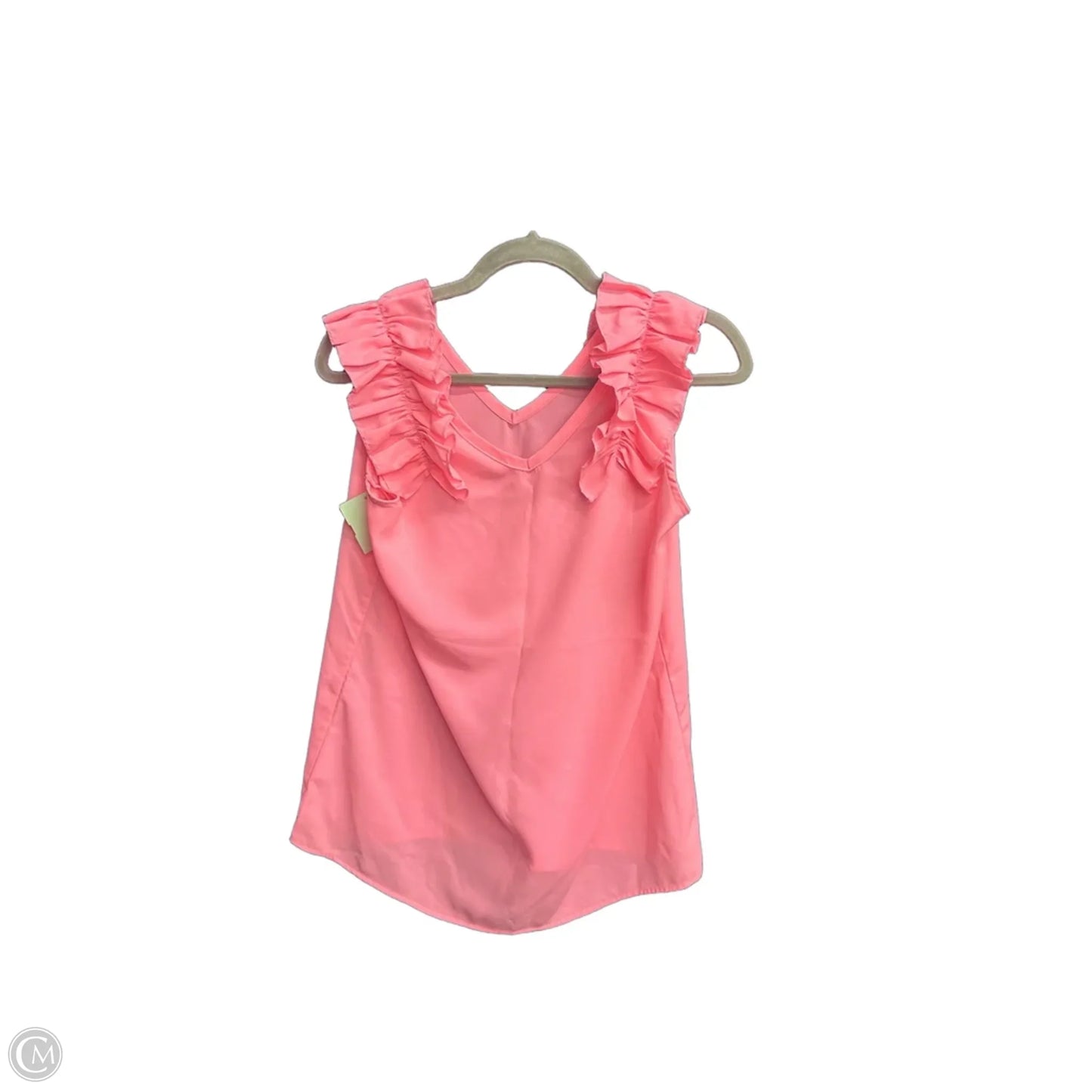 Top Sleeveless By Zenana In Pink, Size: S