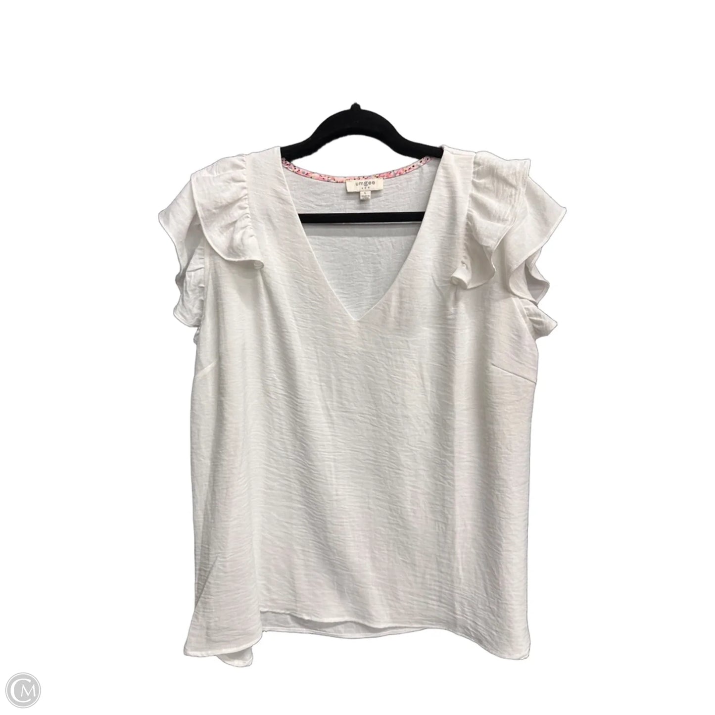 Top Sleeveless By Umgee In White, Size: L