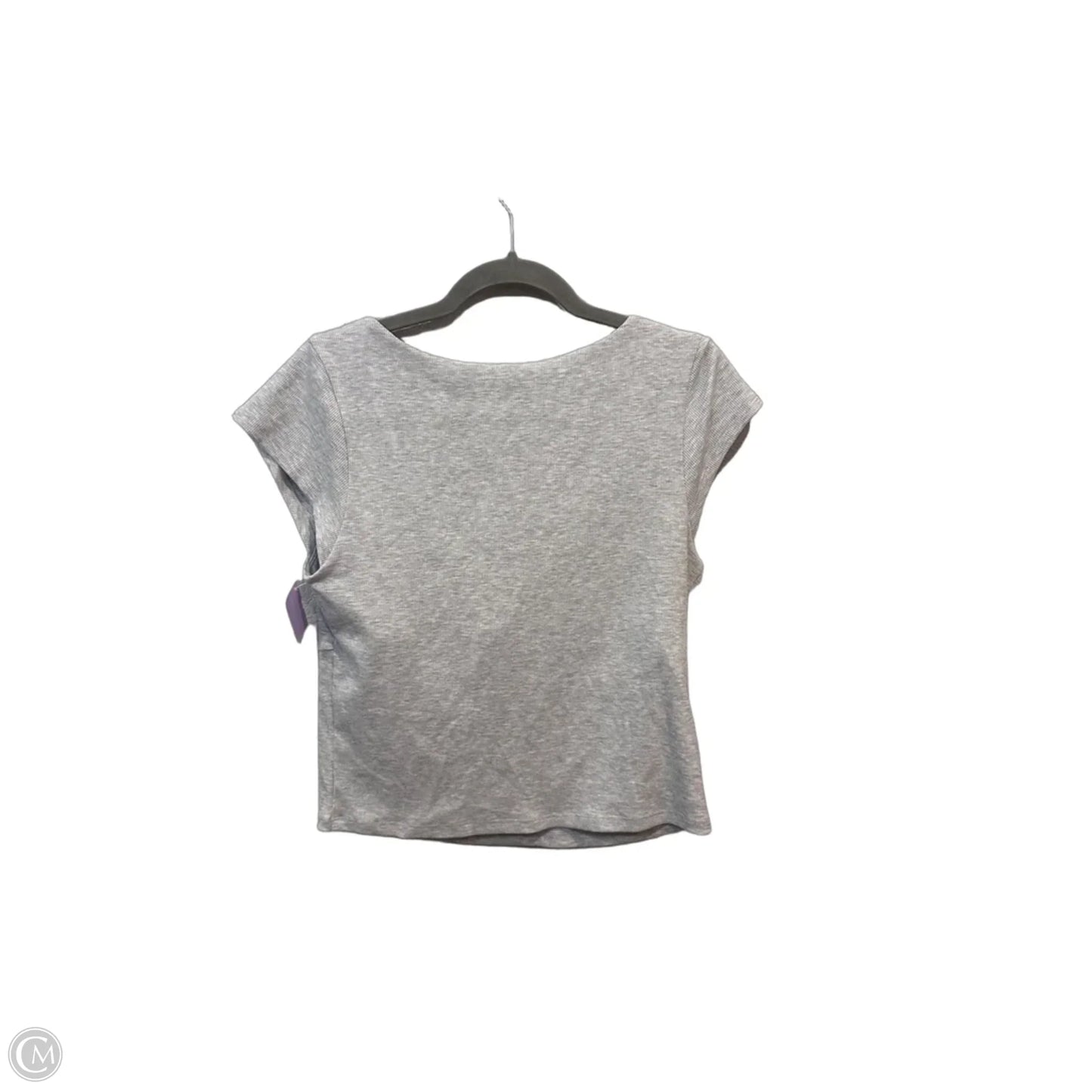 Top Short Sleeve By All In Motion In Grey, Size: L