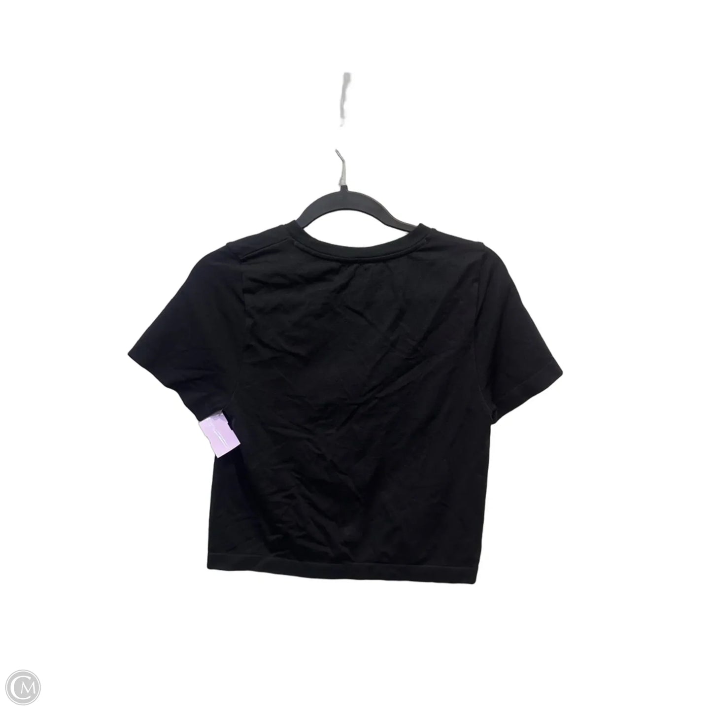 Top Short Sleeve Basic By A New Day In Black, Size: L