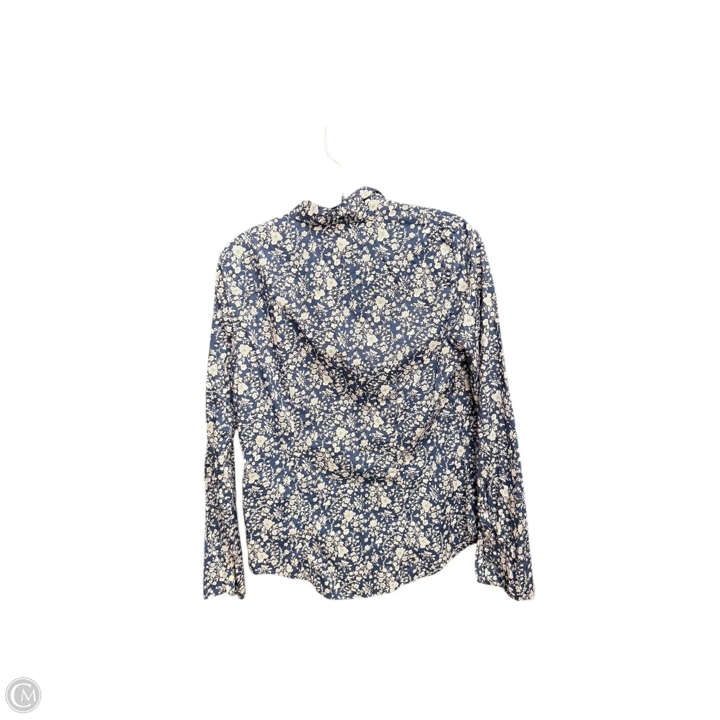 Top Long Sleeve By J. Crew In Floral Print, Size: 4