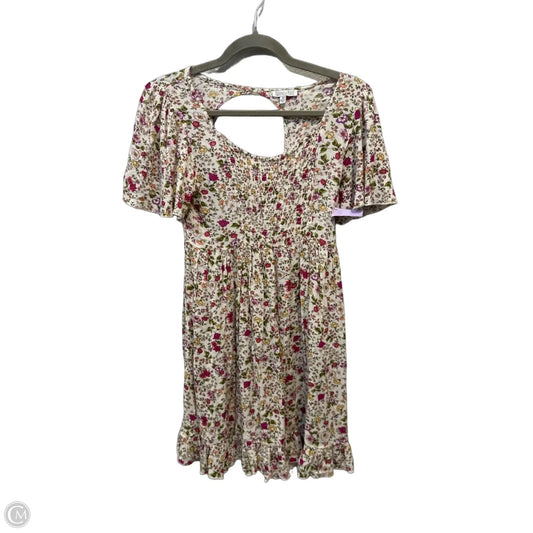 Dress Casual Short By Patrons Of Peace In Floral Print, Size: S