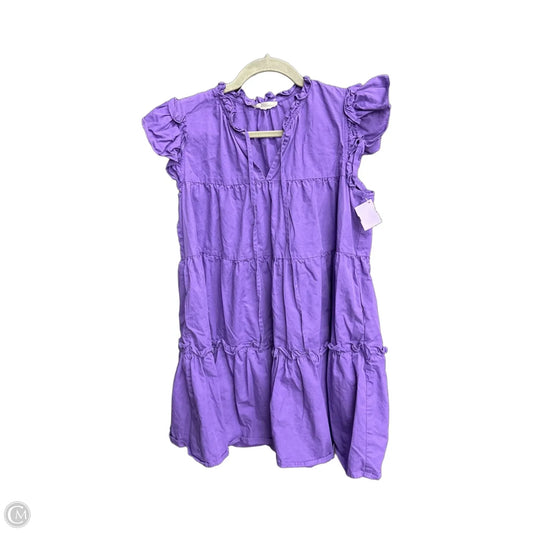 Dress Casual Short By Newbury Kustom In Purple, Size: S