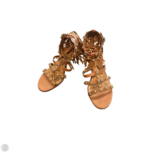 Shoes Heels Block By Sam Edelman In Brown, Size: 9