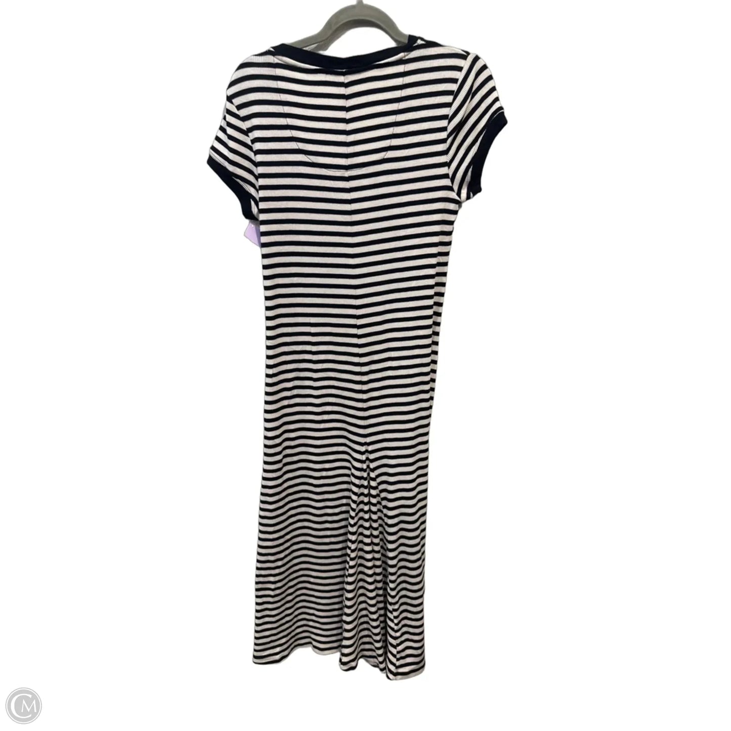 Dress Casual Maxi By Lauren By Ralph Lauren In Striped Pattern, Size: M