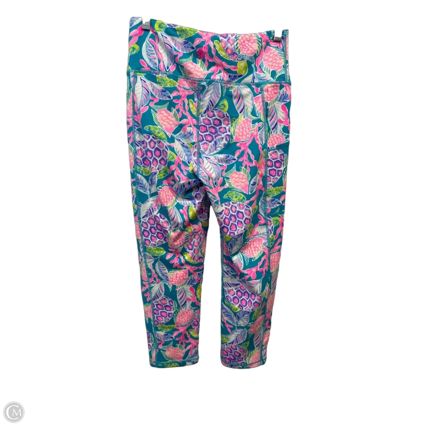 Pants Designer By Lilly Pulitzer In Tropical Print, Size: M