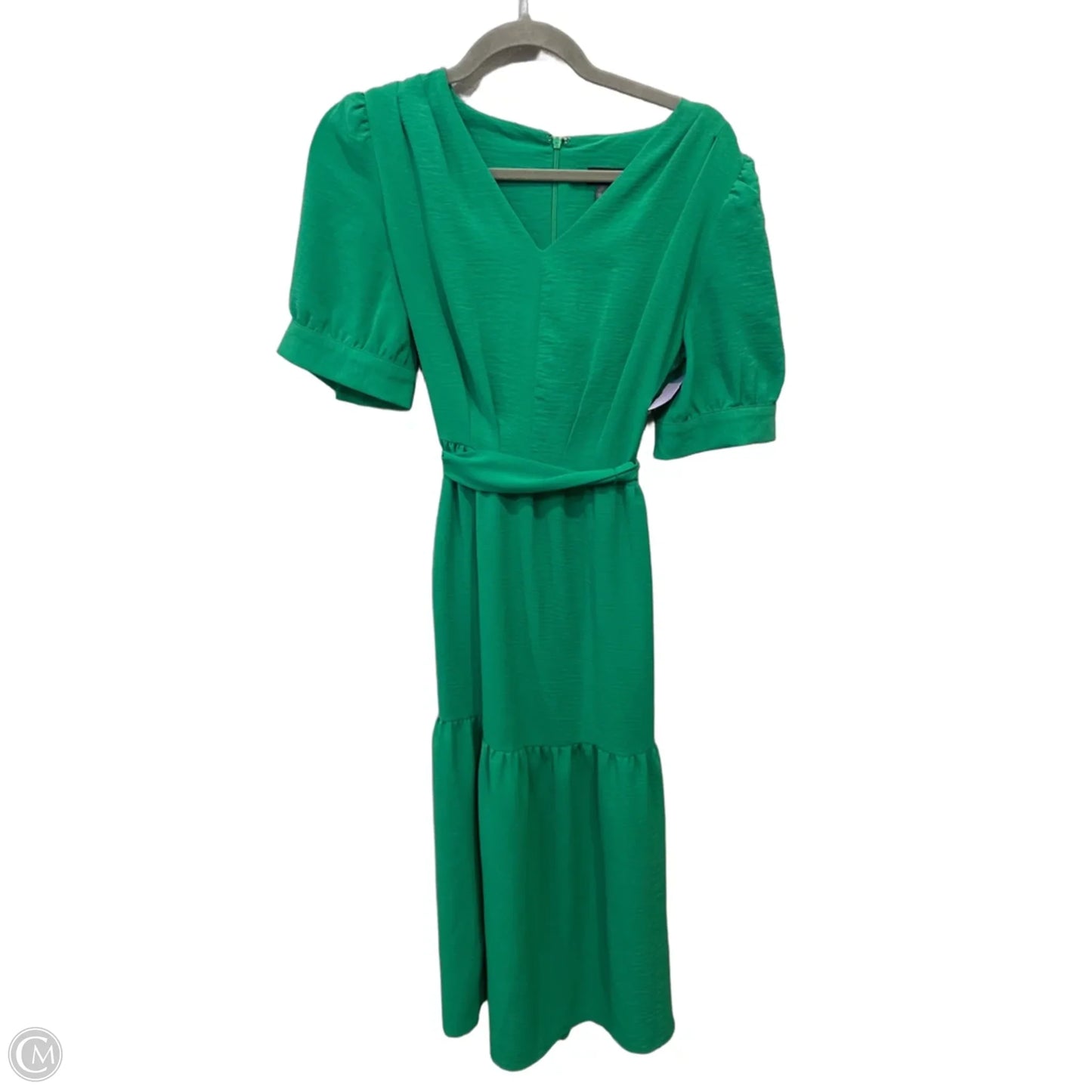 Dress Casual Maxi By Dkny In Green, Size: 4