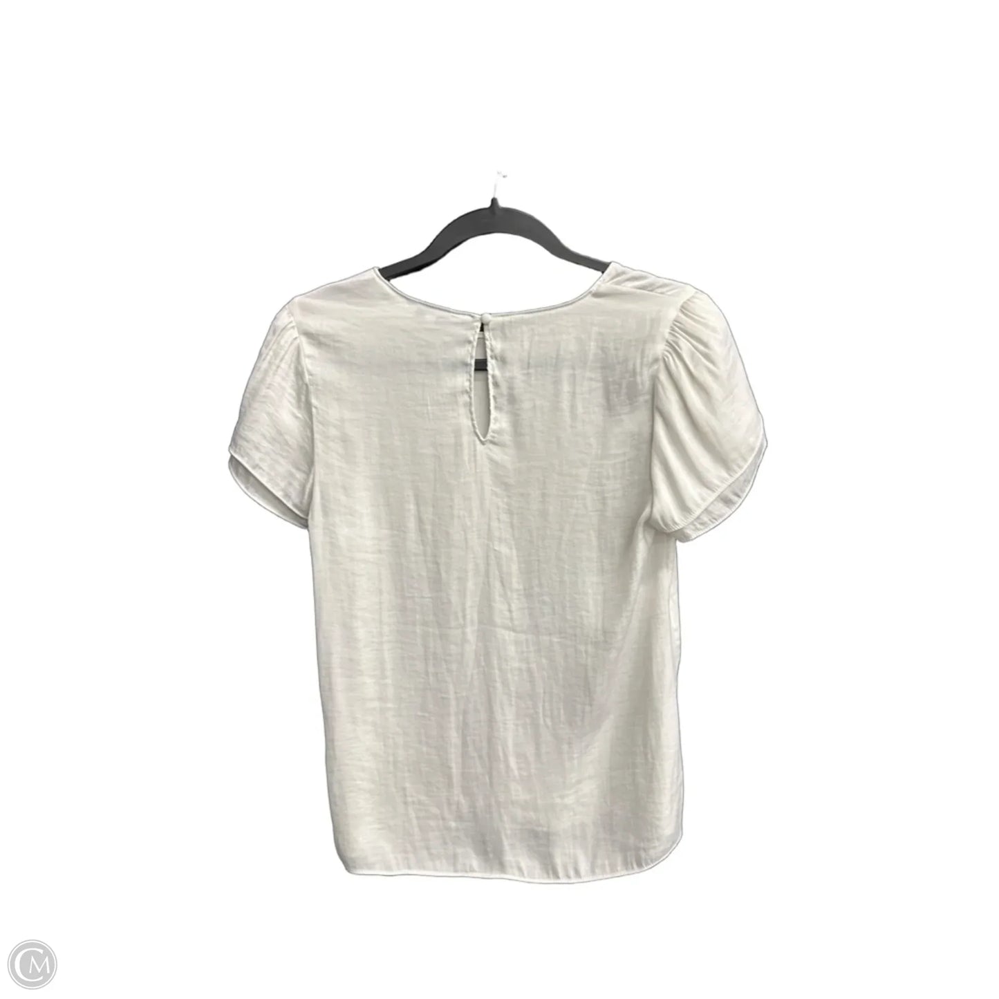 Top Short Sleeve By Naked Zebra In White, Size: S
