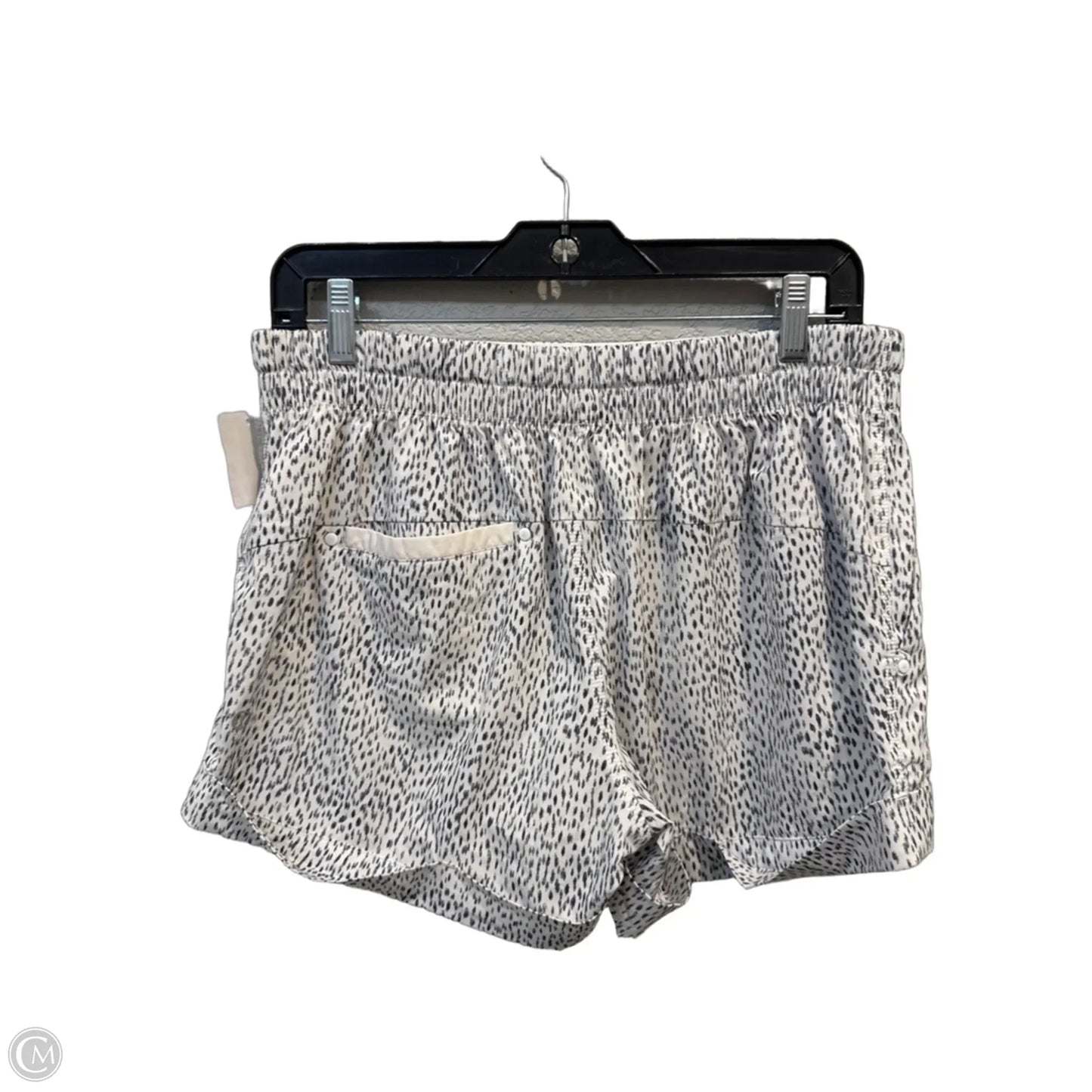 Athletic Shorts By Lululemon In Polkadot Pattern, Size: M