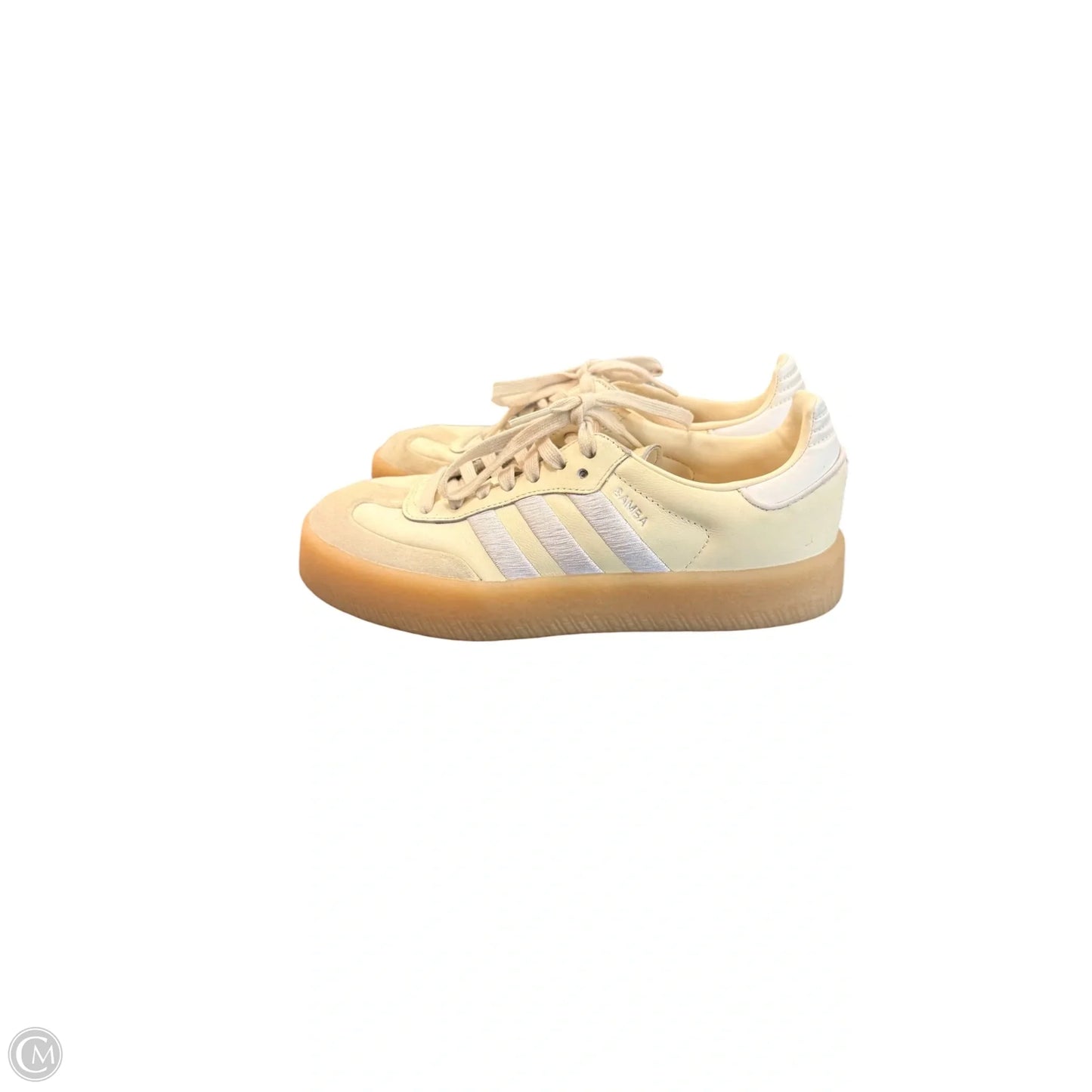 Shoes Sneakers By Adidas In Tan, Size: 7