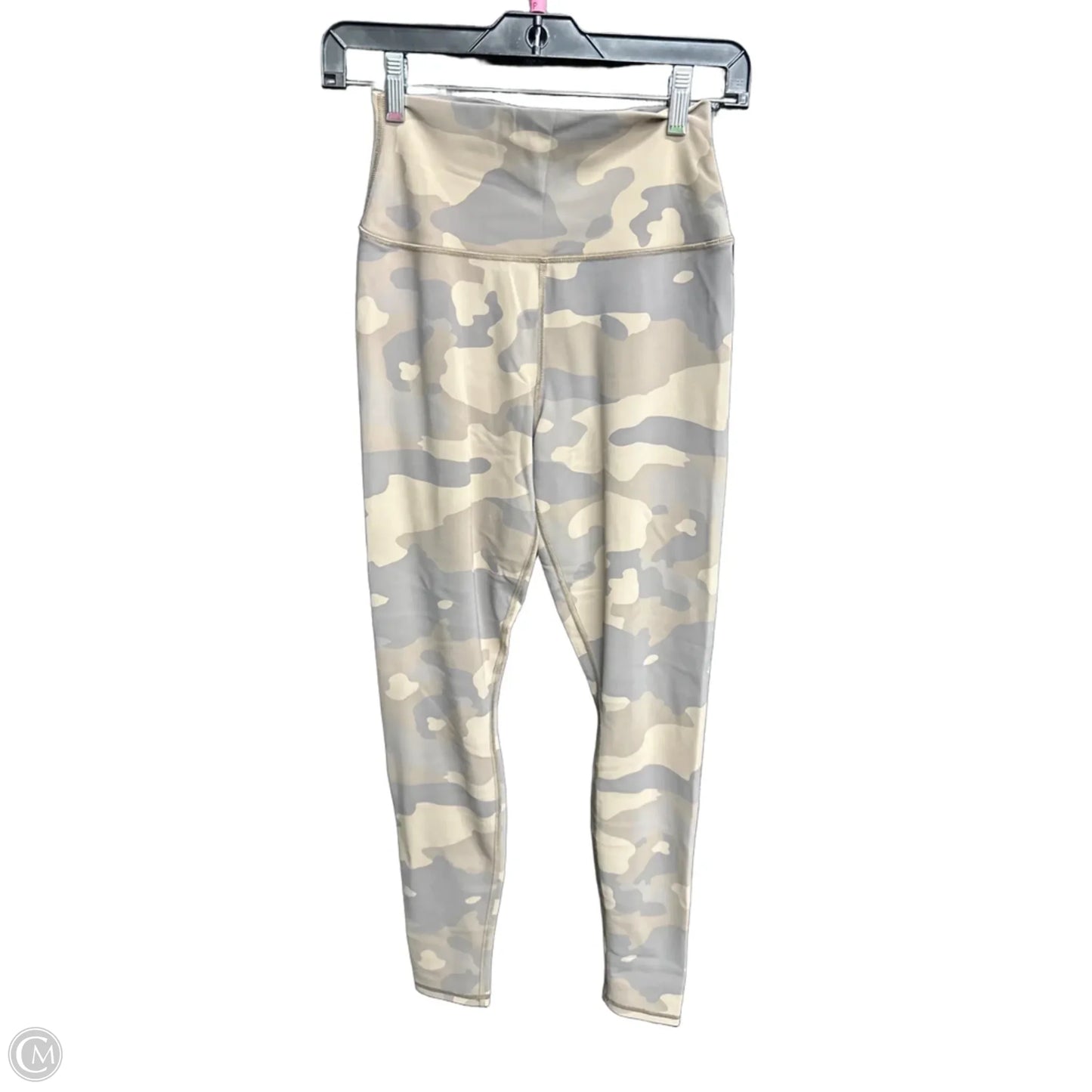 Athletic Leggings By Alo In Camouflage Print, Size: M