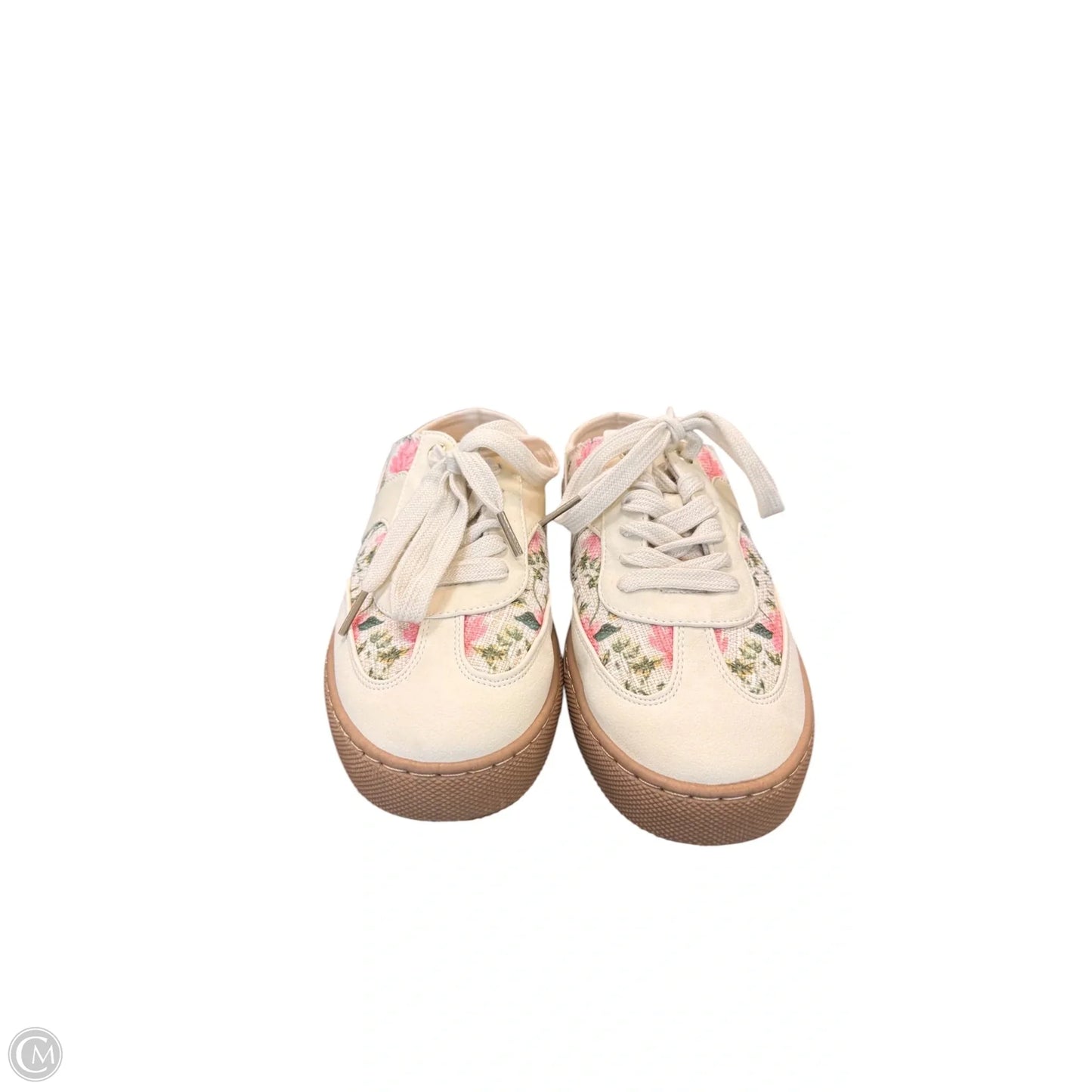 Shoes Sneakers By Maurices In Floral Print, Size: 8.5