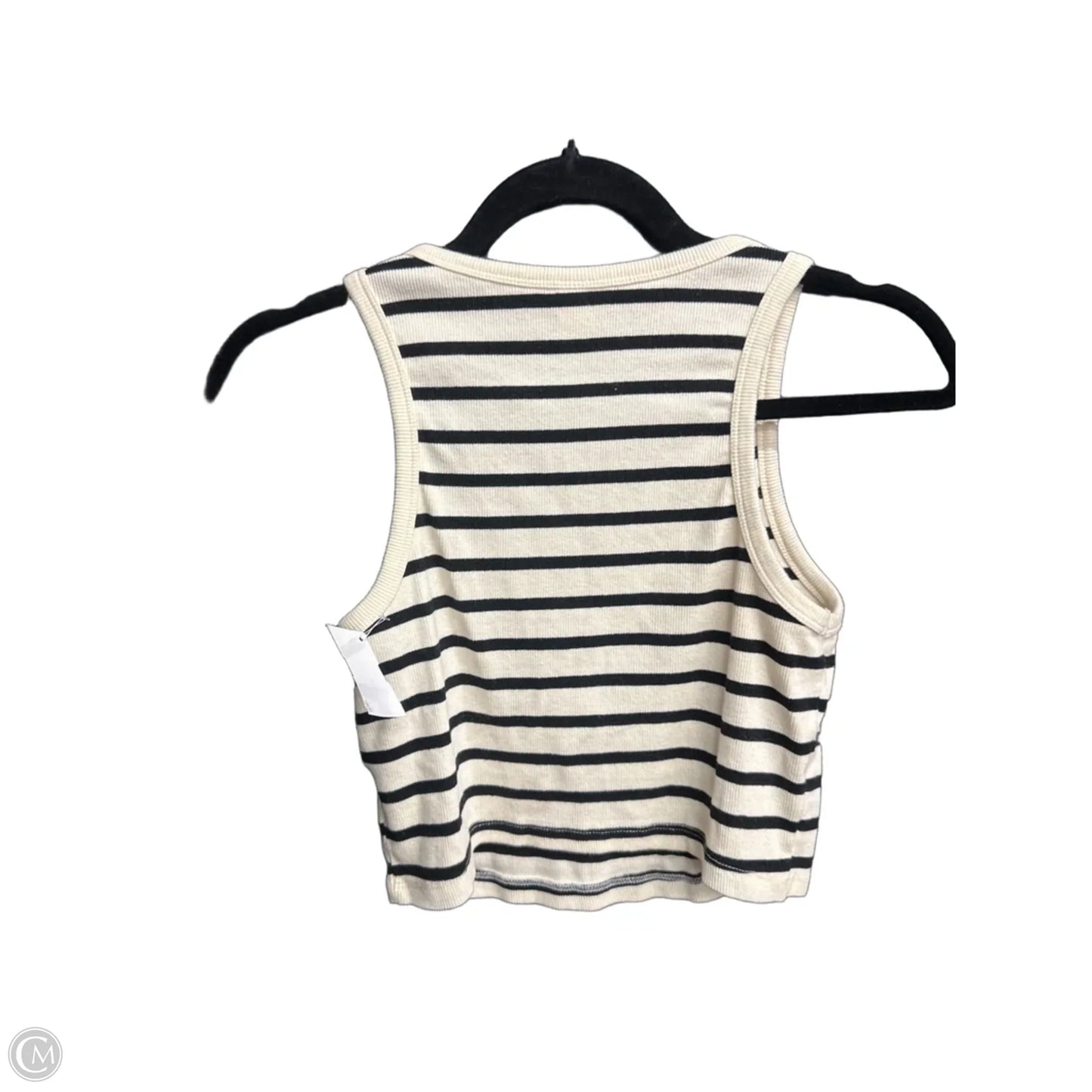 Tank Top By H&m In Striped Pattern, Size: M