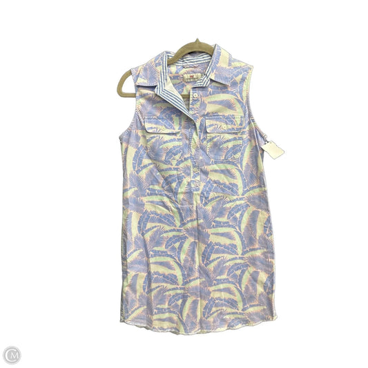 Dress Casual Midi By Vineyard Vines In Pink & Purple, Size: 2