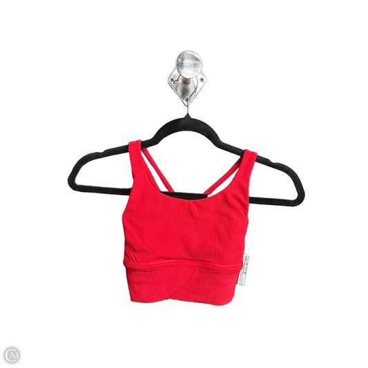 Athletic Bra By Lululemon In Red, Size: 2