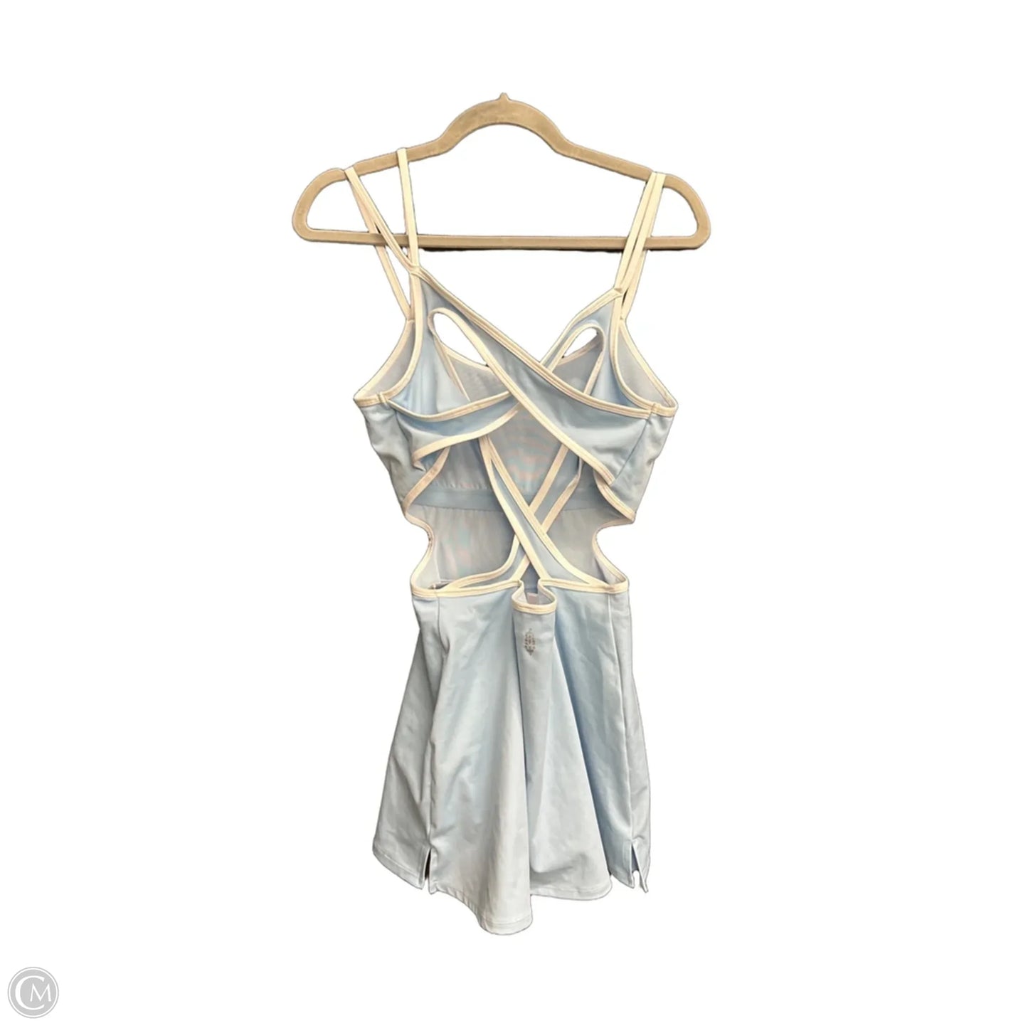 Athletic Dress By Free People In Blue & White, Size: M