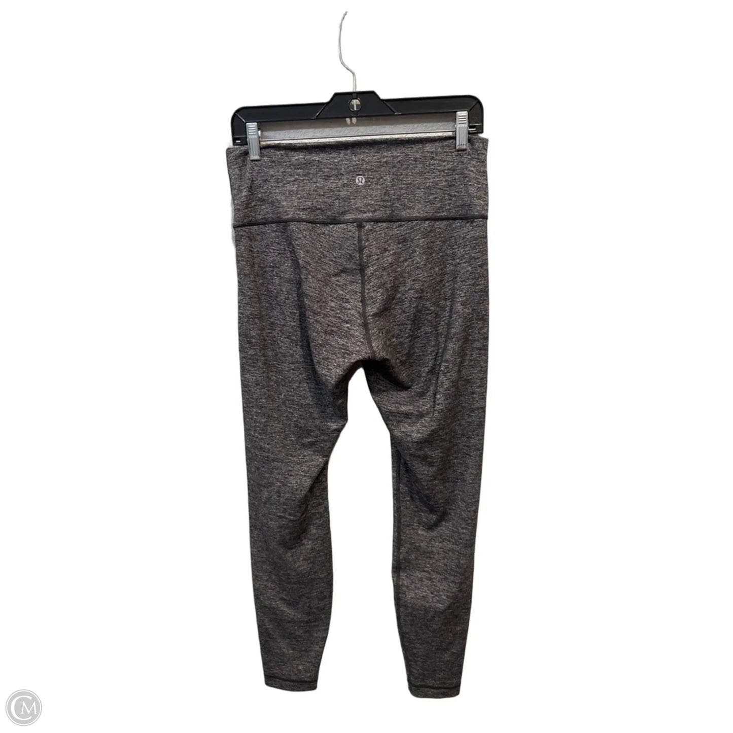 Athletic Leggings By Lululemon In Grey, Size: 10