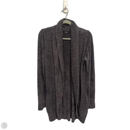 Sweater Cardigan By Barefoot Dreams In Grey, Size: M