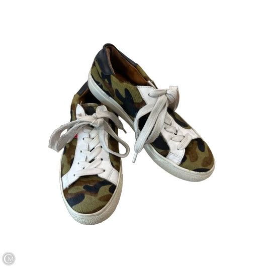 Shoes Sneakers By Veronica Beard In Camouflage Print, Size: 7