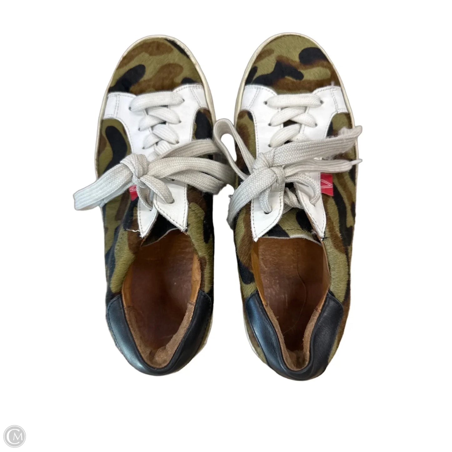 Shoes Sneakers By Veronica Beard In Camouflage Print, Size: 7