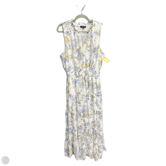 Dress Casual Maxi By 1.state In Floral Print, Size: L