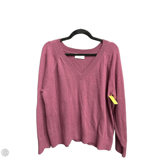 Sweater By Old Navy In Maroon, Size: L