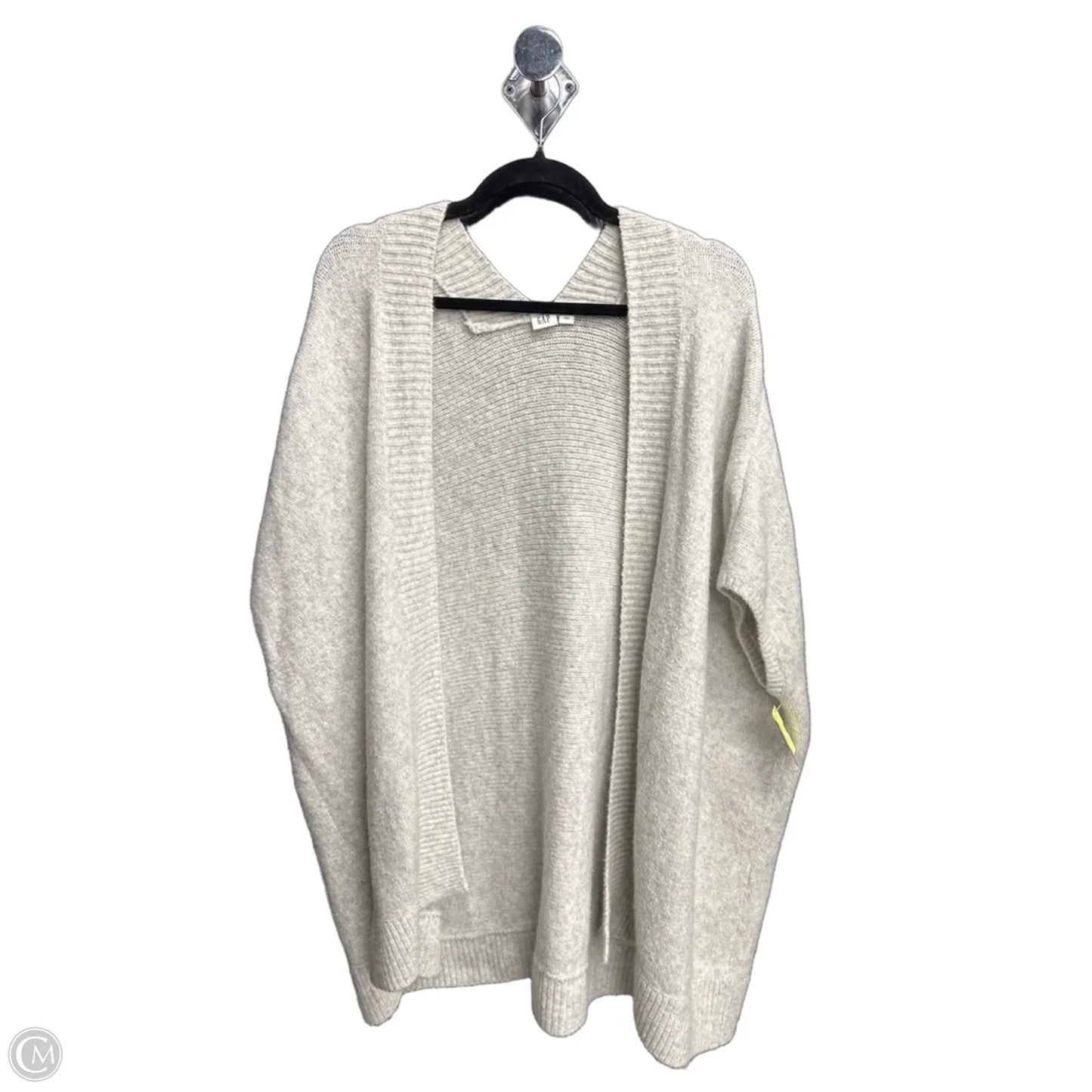 Sweater Cardigan By Gap In Grey, Size: Xs