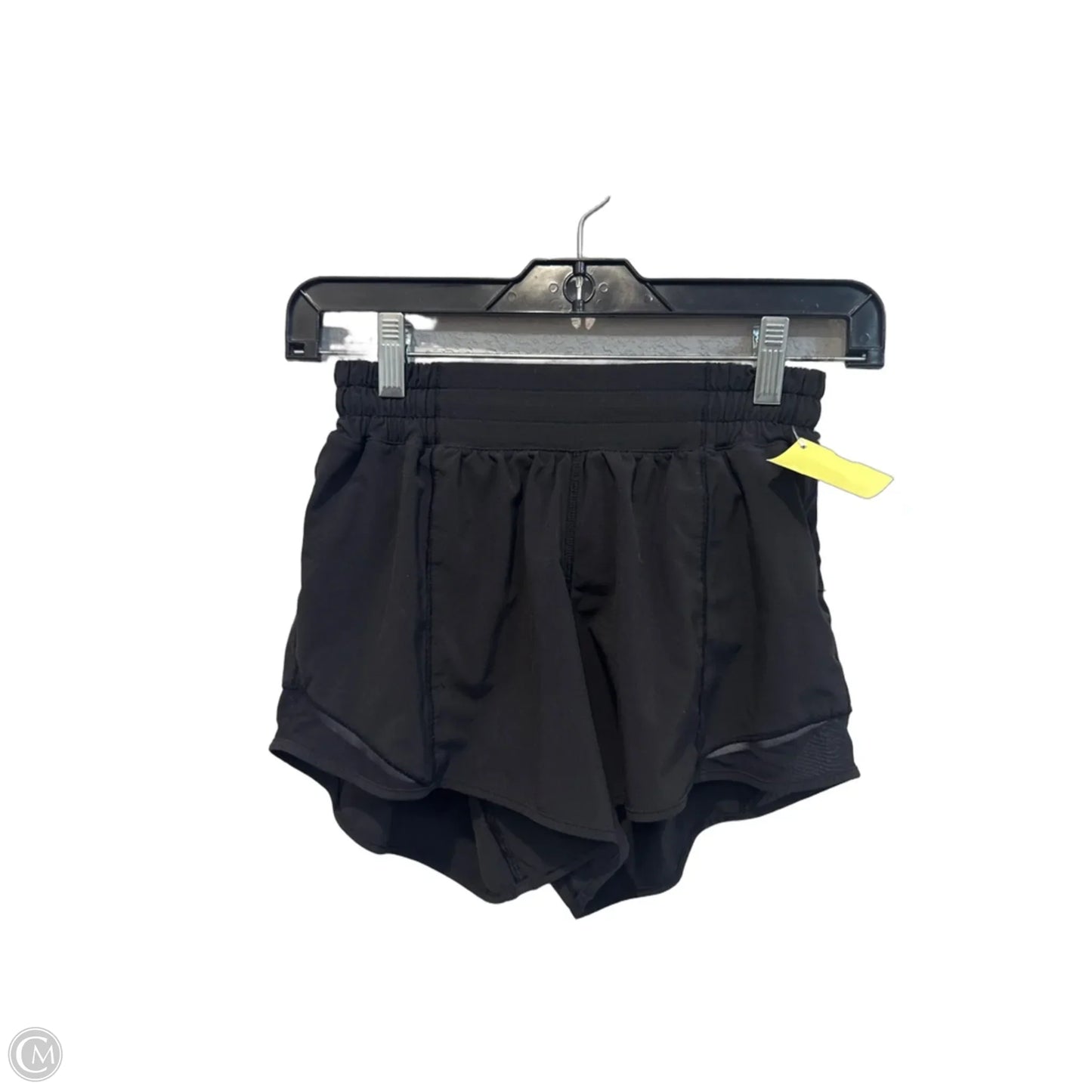 Athletic Shorts By Lululemon In Black, Size: 4