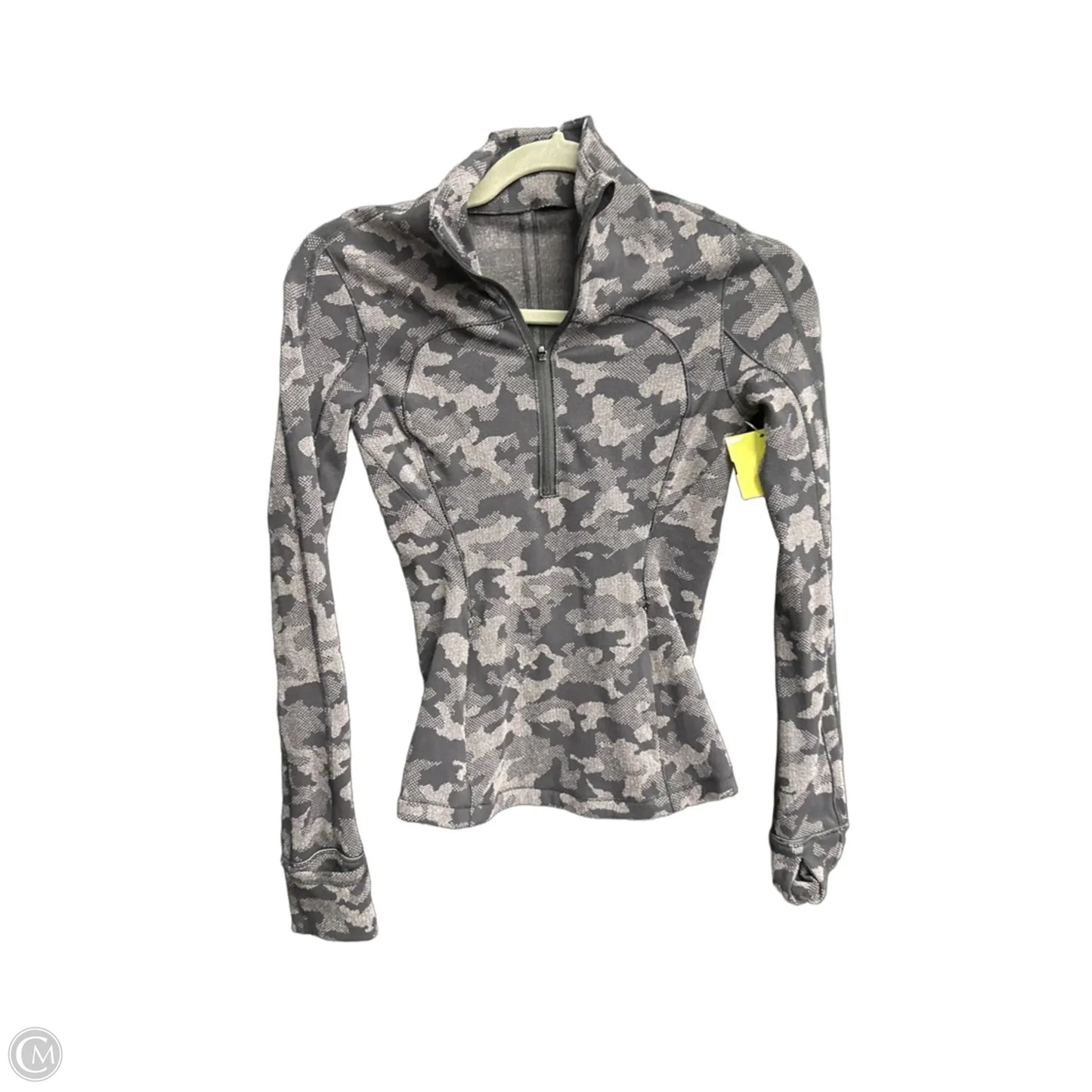 Athletic Jacket By Lululemon In Camouflage Print, Size: 2