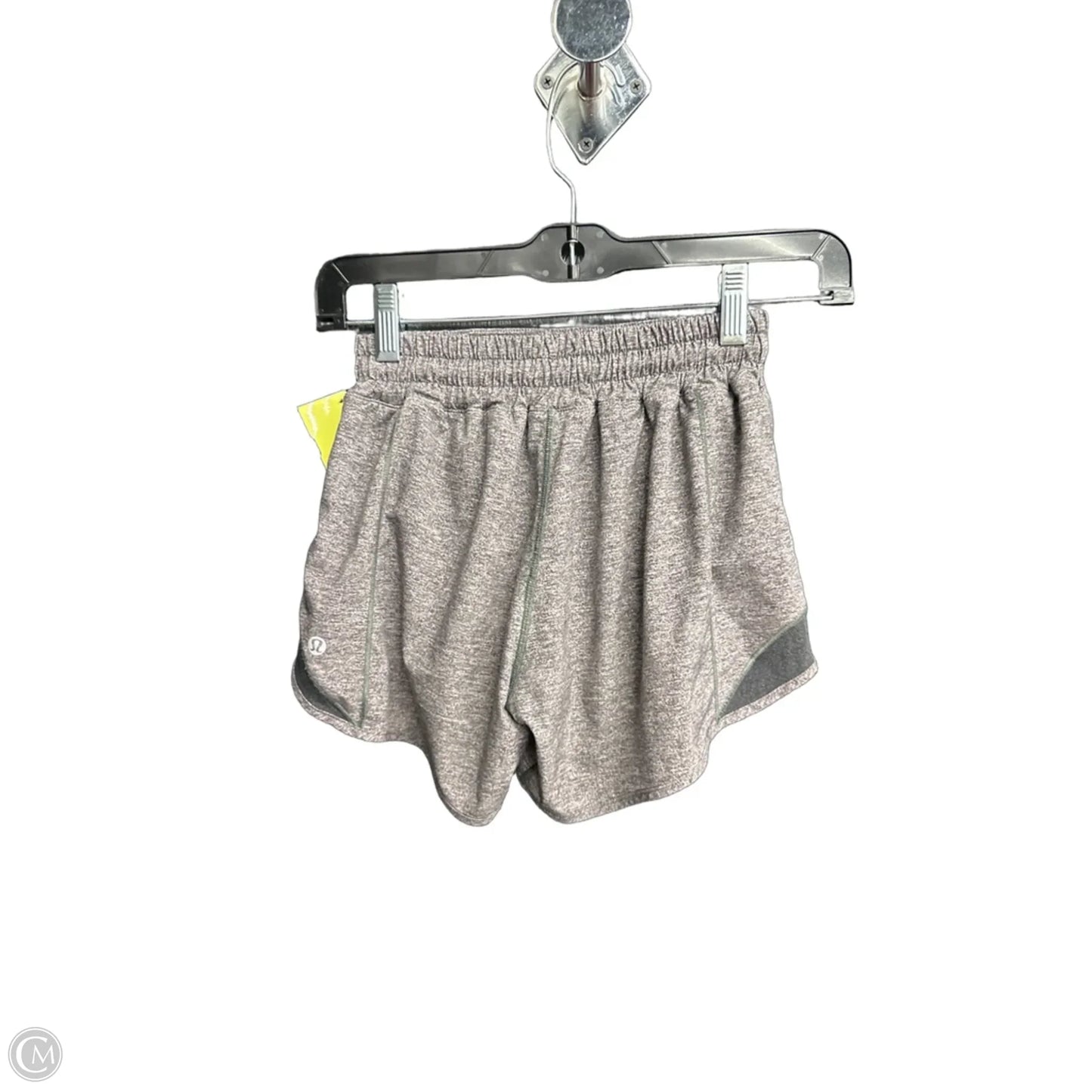 Athletic Shorts By Lululemon In Grey, Size: 2