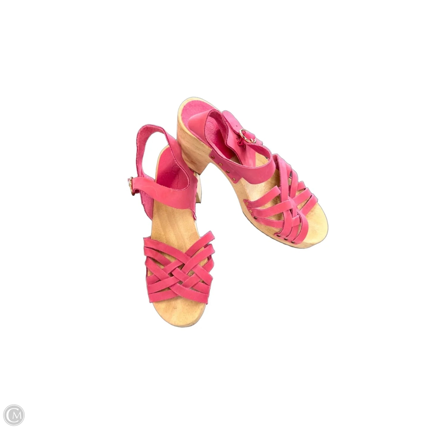 Shoes Heels Block By Loft In Pink, Size: 7