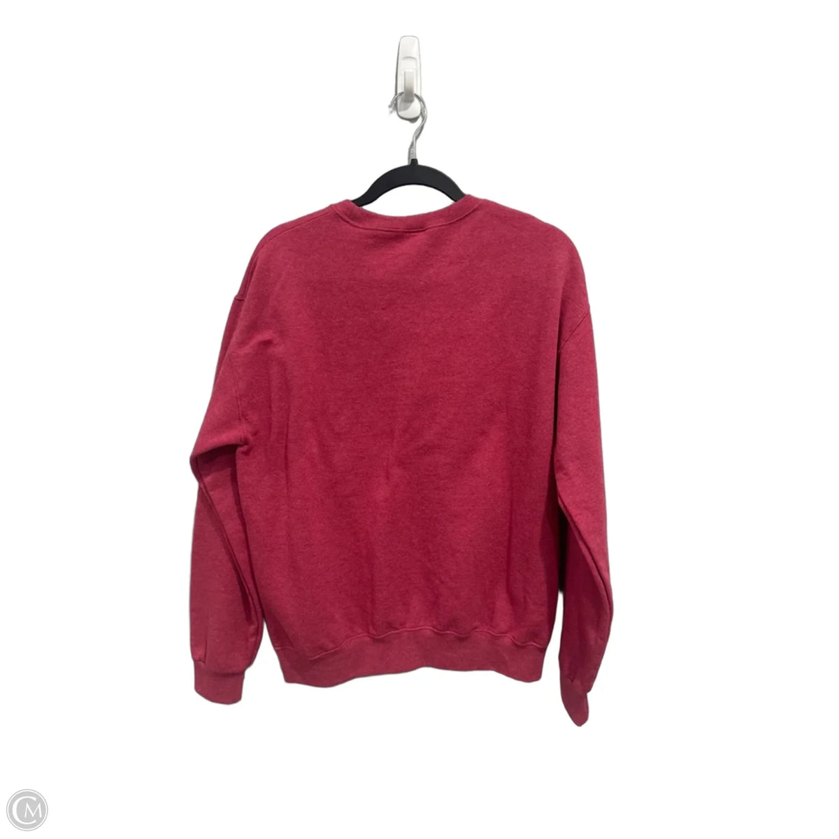 Sweatshirt Crewneck By Jerzees In Red, Size: M