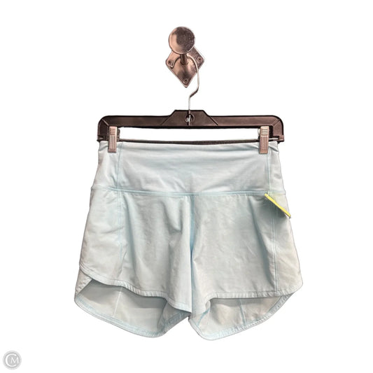 Athletic Shorts By Lululemon In Blue, Size: 4