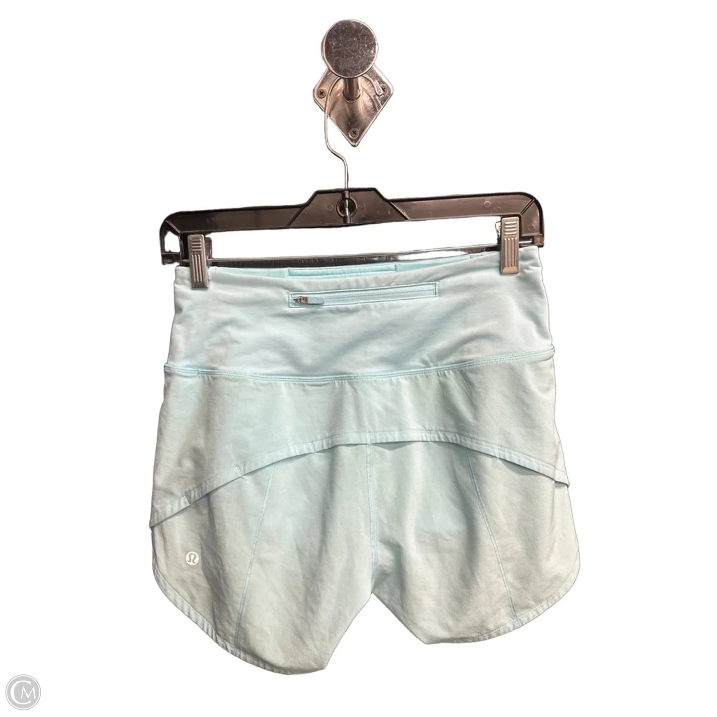 Athletic Shorts By Lululemon In Blue, Size: 4