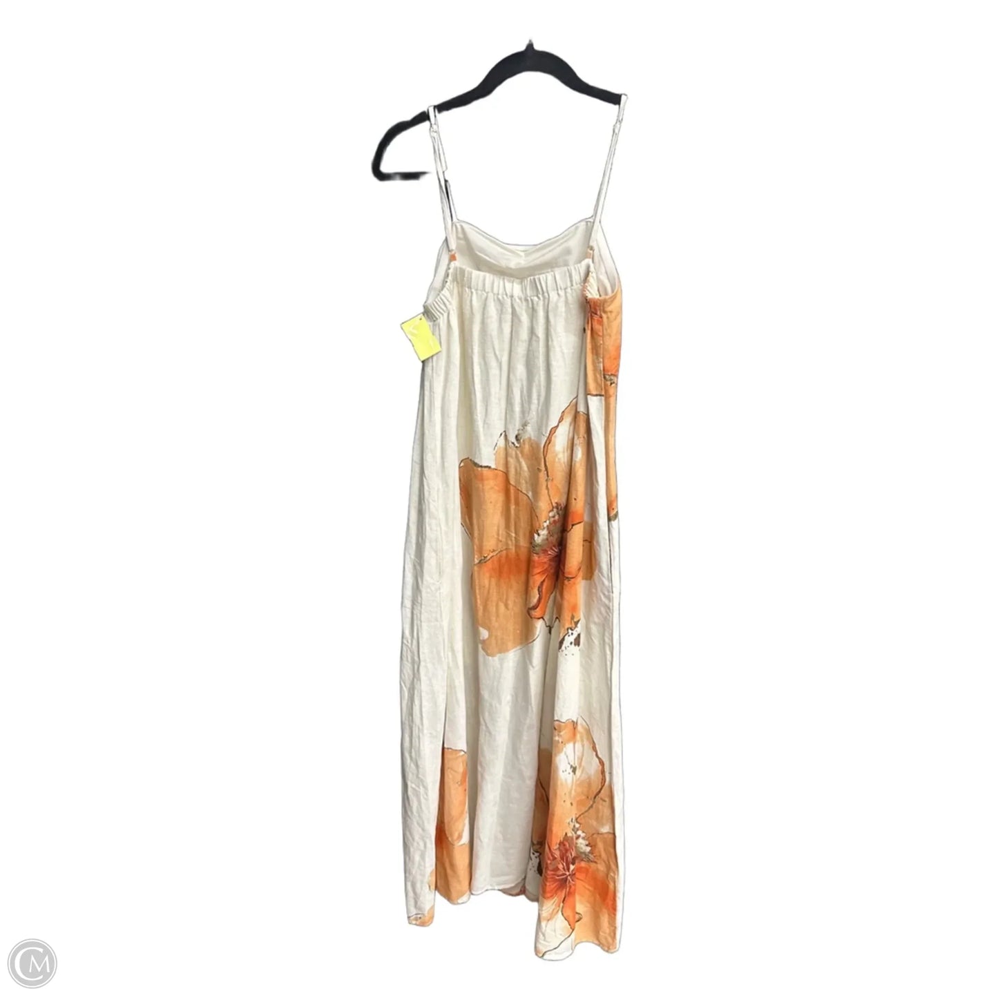 Dress Casual Maxi By Calypso St Barth In Orange & Tan, Size: S