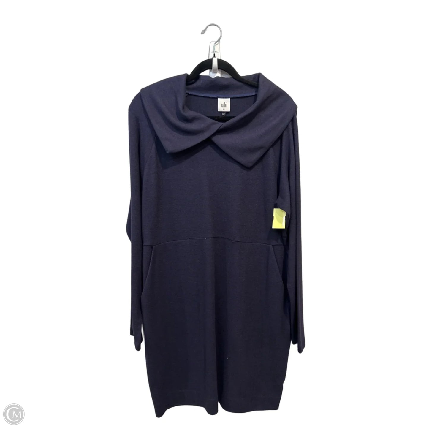 Dress Casual Midi By Cabi In Navy, Size: M