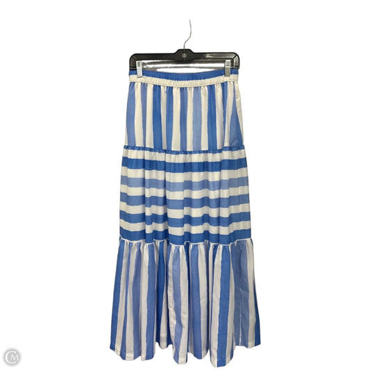 Skirt Maxi By Vineyard Vines In Blue & White, Size: S