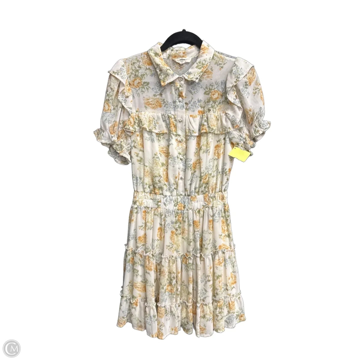 Dress Casual Midi By Entro In Floral Print, Size: S
