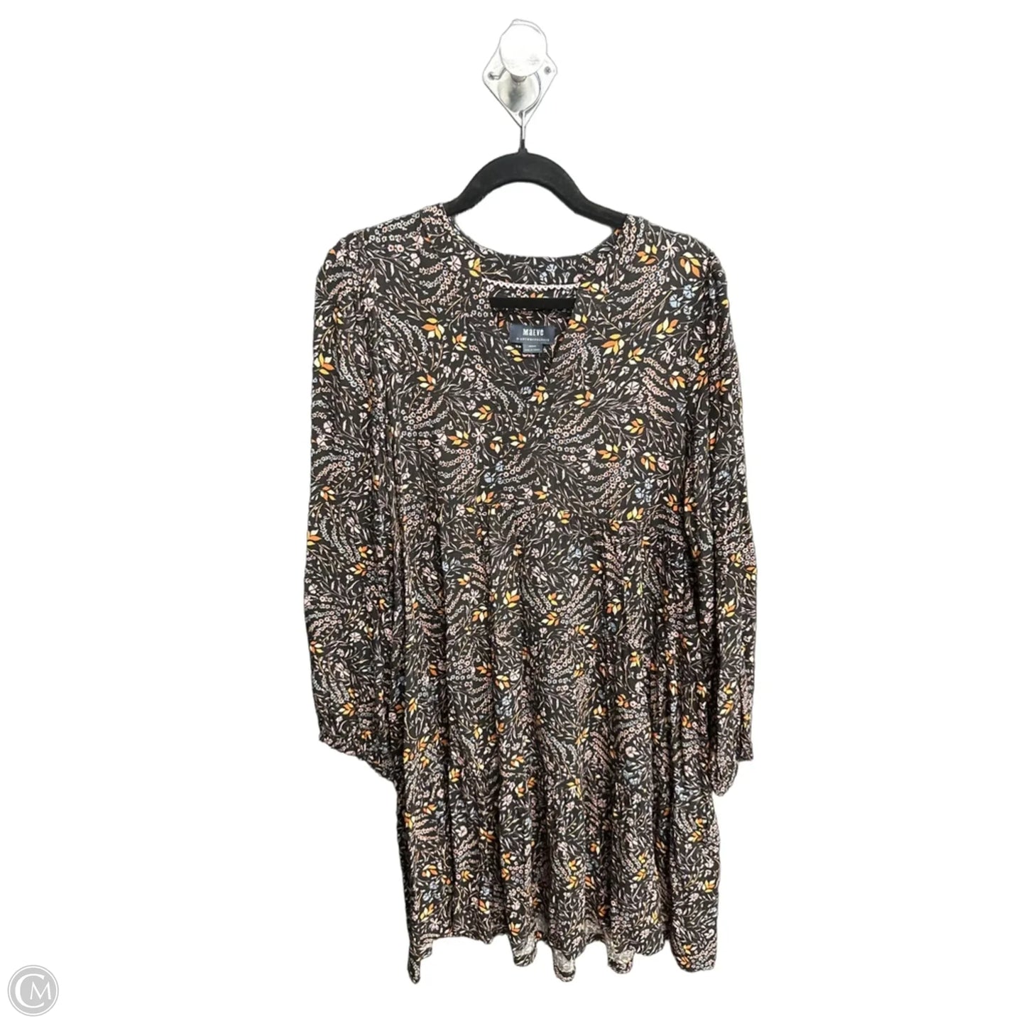 Dress Casual Midi By Maeve In Black, Size: M