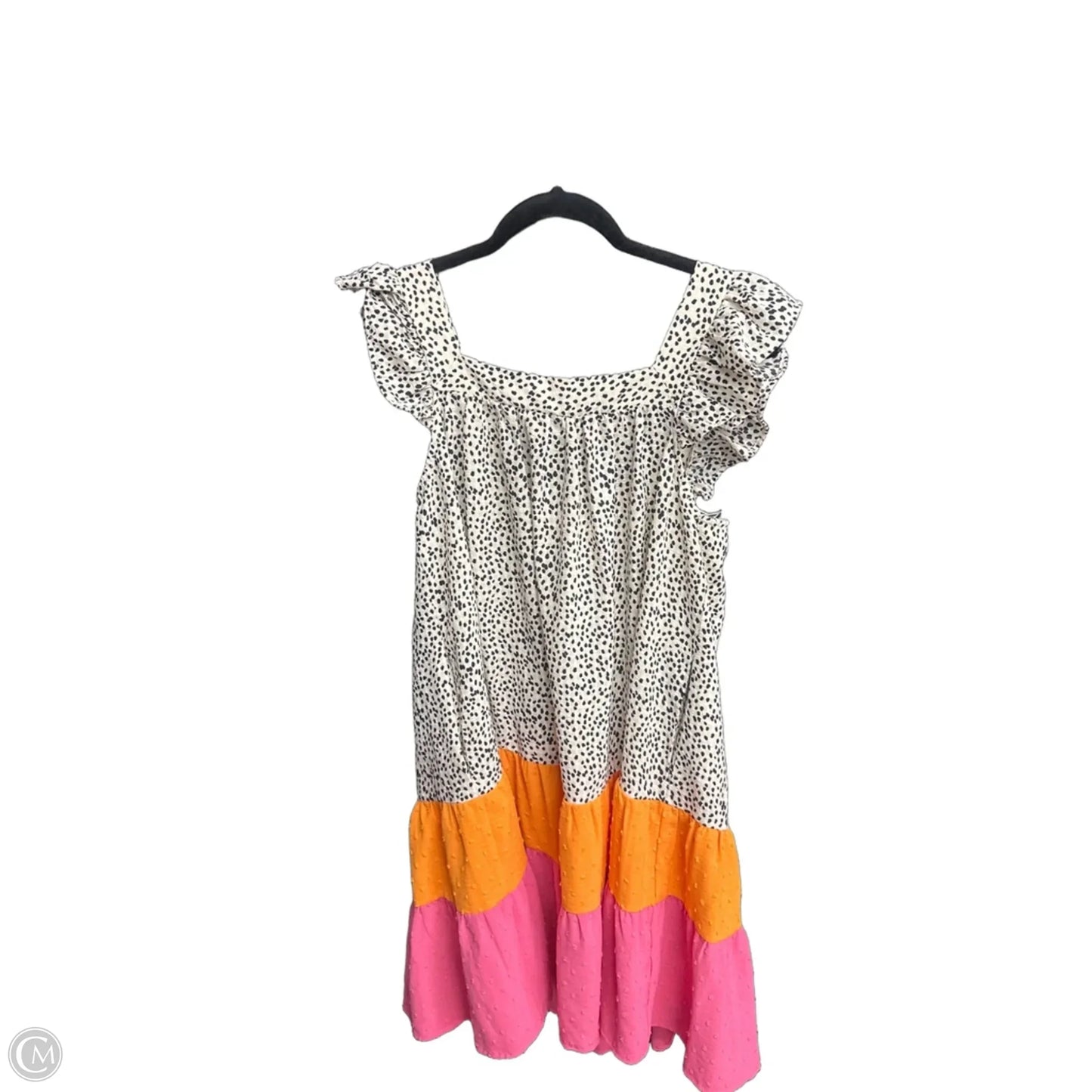 Dress Casual Short By Oddi In Animal Print, Size: M