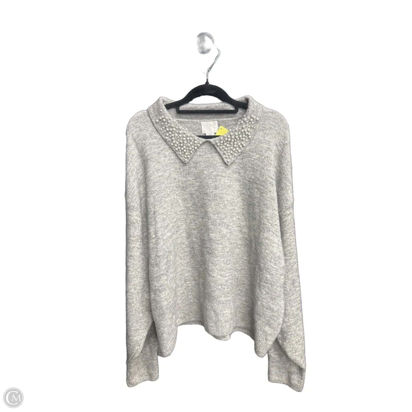 Sweater By H&m In Grey, Size: Xl