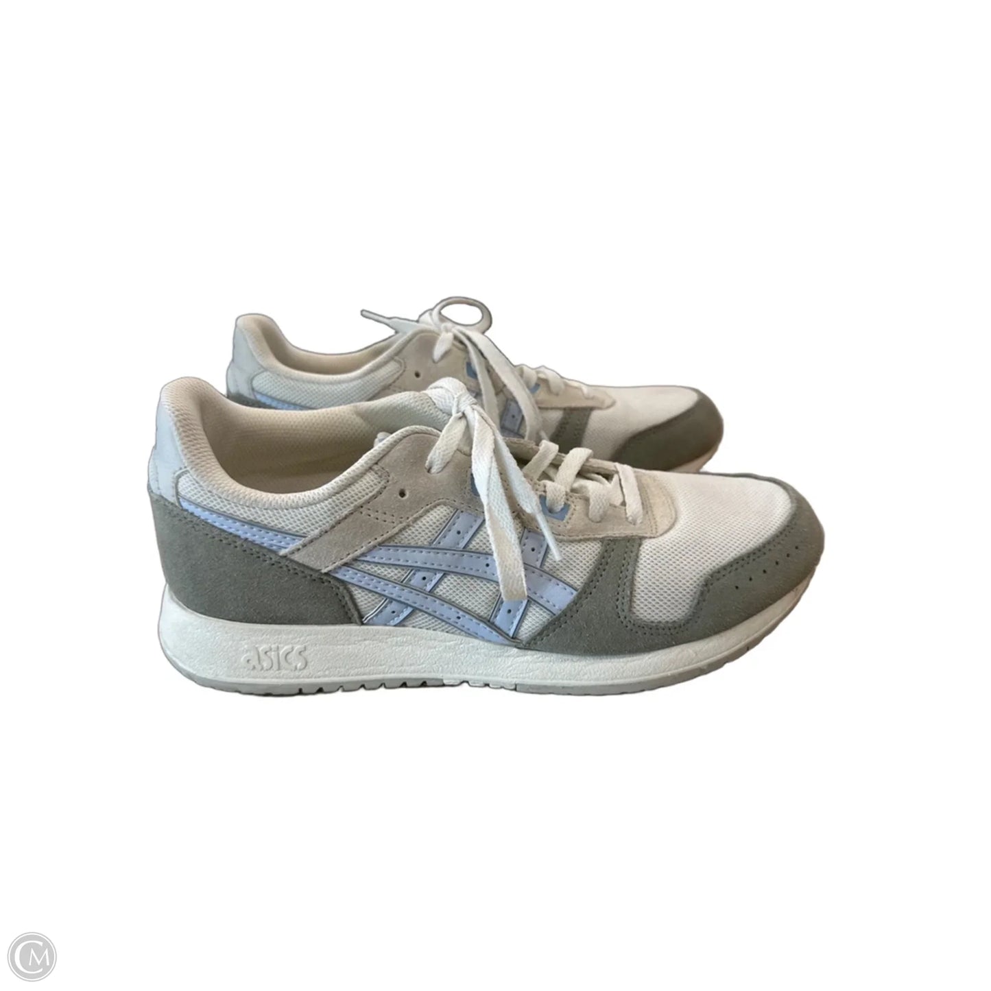 Shoes Athletic By Asics In Blue & Grey, Size: 9.5